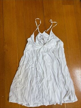 O'Neill White Spaghetti Strap Summer Dress